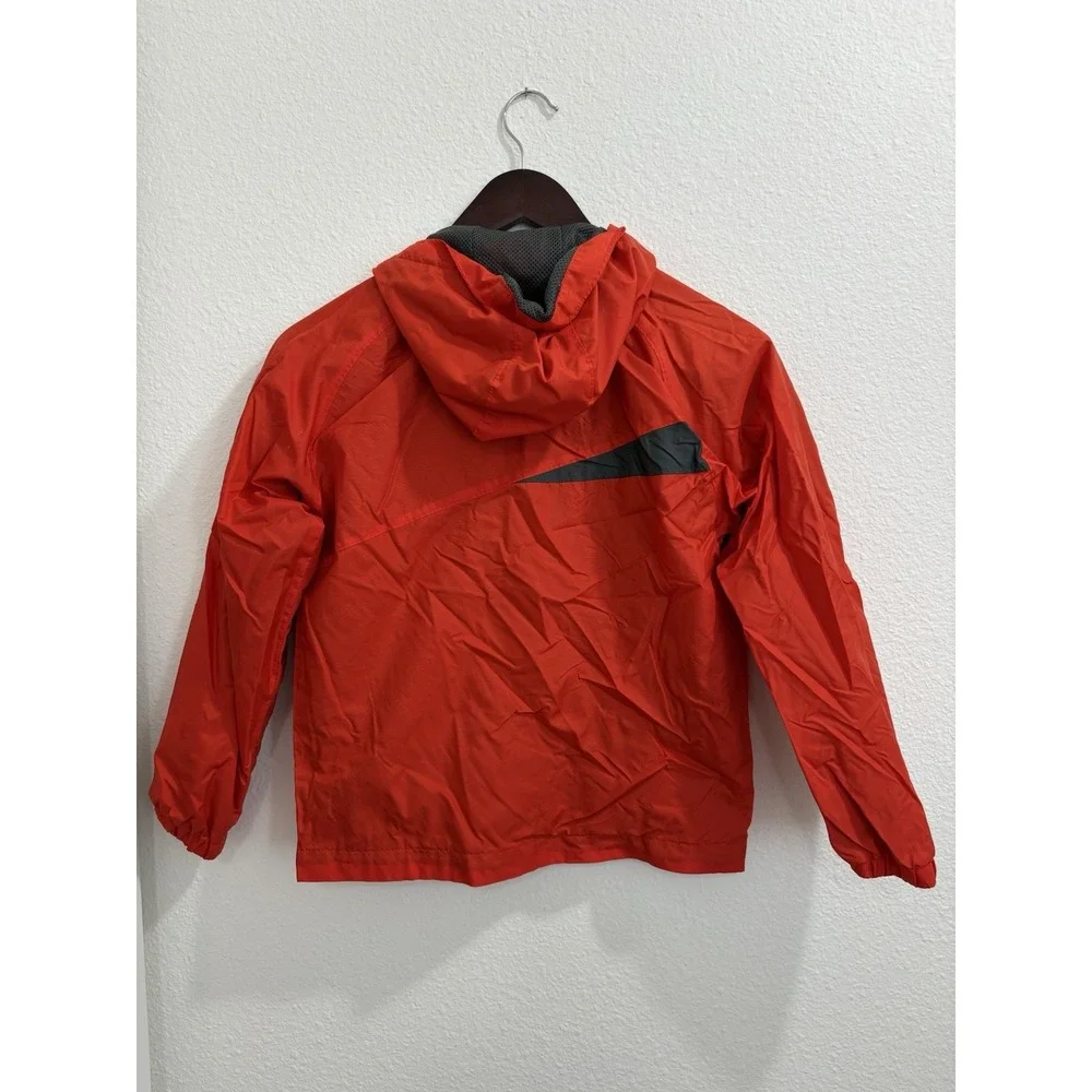 Columbia Windbreaker Orange Youth Size Small‎